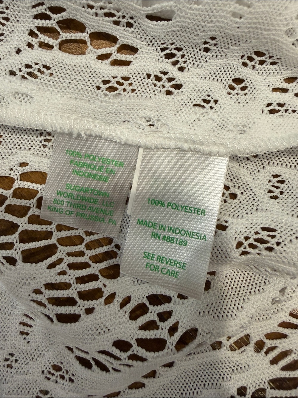 Lilly Pulitzer Dress Adela Maxi Coverup Resort White Paradise Found Lace Size L - Picture 8 of 9